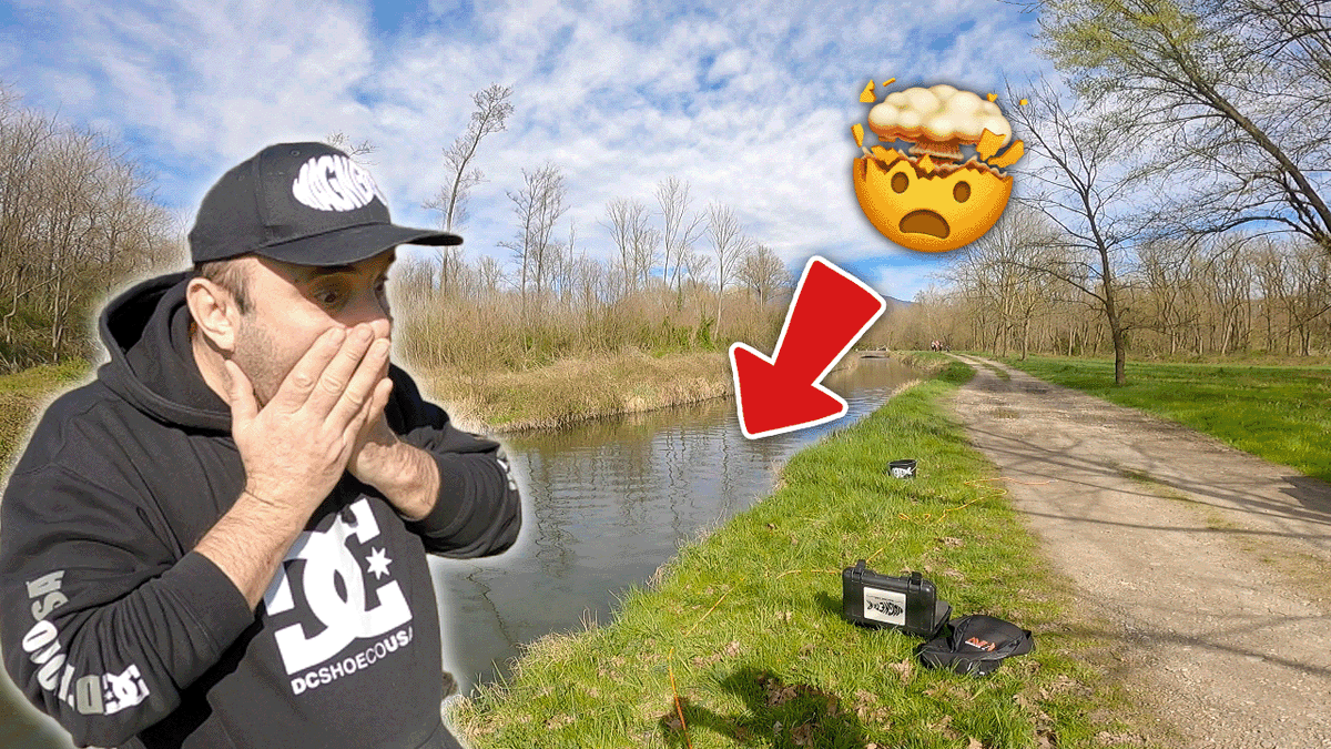WalkingTrek's tweet photo. Sono tornato a fare MAGNET FISHING in un canale artificiale, convinto di trovare chissà quali tesori nascosti sul fondo... ma la realtà è stata ben diversa! 😅
#magnetfishing https://t.co/FNW4KPDPfp