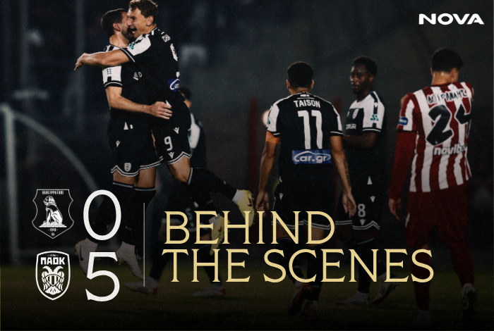 PAOK_FC's tweet photo. #BehindTheScenes Πάμε να απολαύσουμε και το backstage από τη χθεσινή νίκη κόντρα στον Πανσερραϊκό στις Σέρρες. #SERPAOK #slgr #OurWay @NovaGreece
🔗https://t.co/Y7n0WD6h63 https://t.co/JNIfcs6hiB