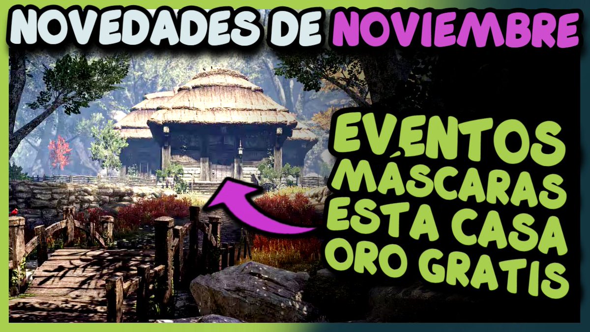 ¡Nuevo mes en el TESO y ya está la guía con todo lo que se aproxima! ⚔️ Máscaras de monstruo, casas, eventos, recompensas y más:
👉 youtu.be/XLYzzVcUDvo 👈

<a href="/BethesdaLATAM/">Bethesda LATAM</a> <a href="/TESOnline_ESP/">The Elder Scrolls Online España</a> 
#esofam #tesoespañol #tesoluisanc #elderscrollsonline