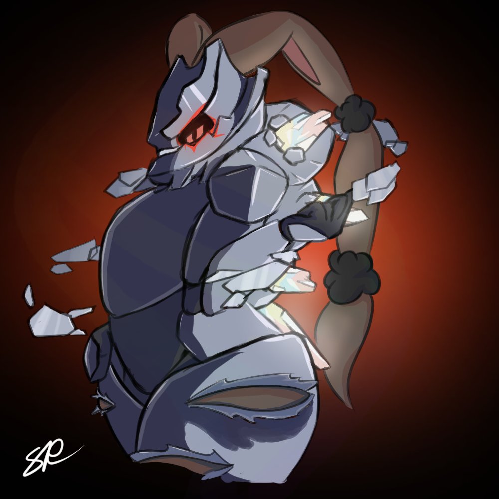 NotSirForWork's tweet image. Finally mega of the knight lopunny
#Pokemon #digitalart