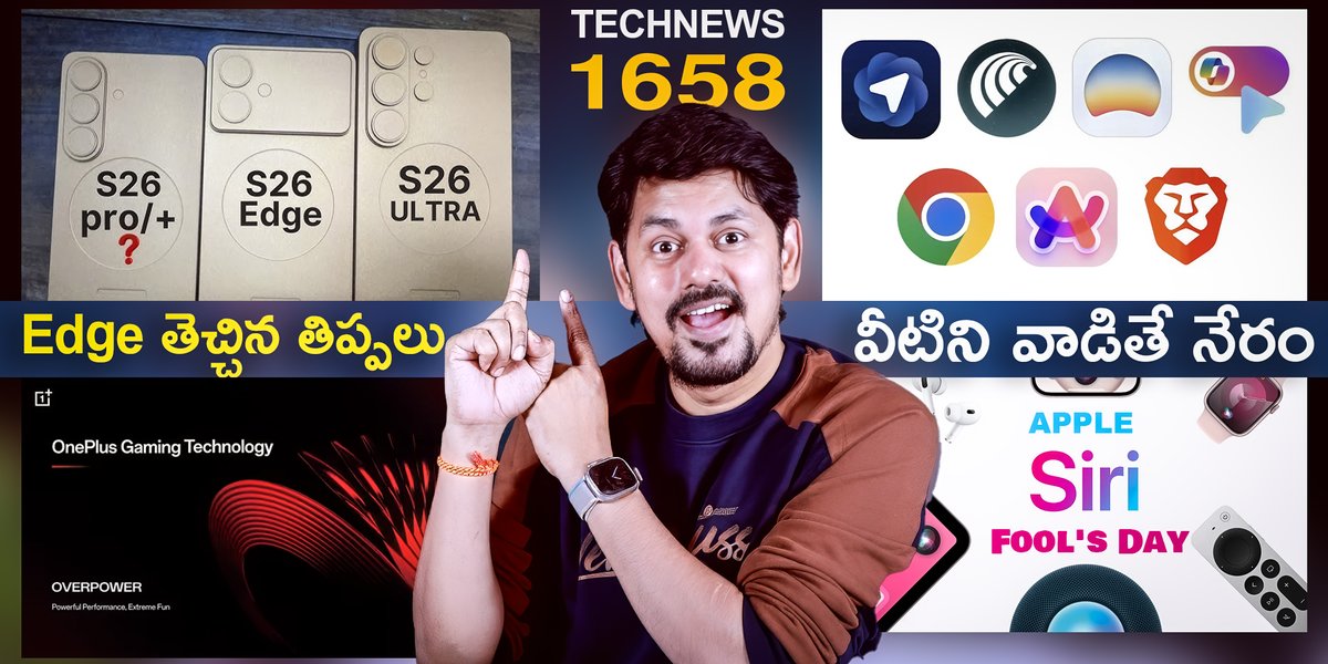 nanistechlogic's tweet image. Tech News 1658: OnePlus 15 Gaming Technology, Lava Agni 4 Launch, Afford... youtu.be/_6Zi01MkAow?si… via @YouTube