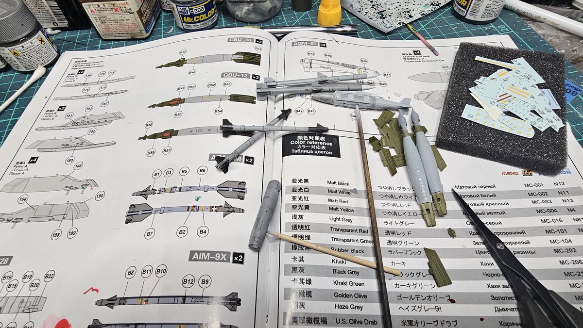 TANA@MENG 1/48 F/A-18F製作中 (@lustythaner) / Posts / X