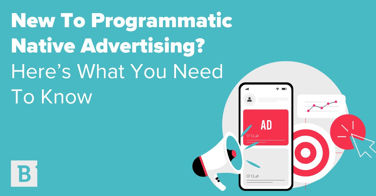 Brafton's tweet image. Tired of disruptive ads and wasted spend? Get the best of both worlds with programmatic native. Here’s your beginner’s guide to smarter, smoother advertising.

#Brafton #PaidSearch #ProgrammaticAd #DigitalAd
