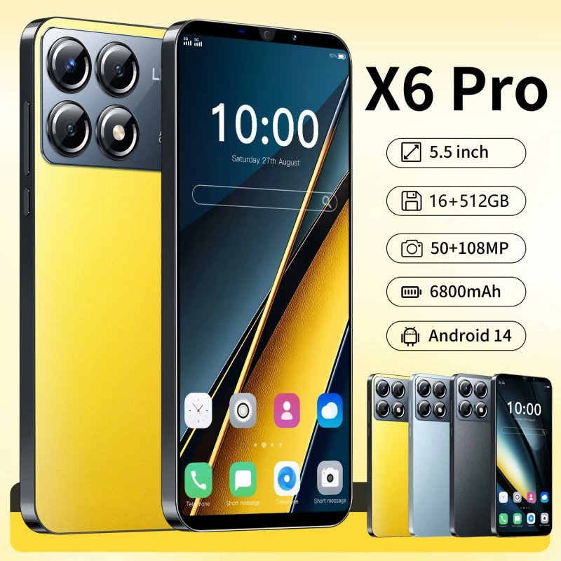 NatashaSophy's tweet image. 📱 X6 Pro: 16+512GB, tela 5.5&quot;, Android potente e compacto! #dicasdacorujinha #x6pro #smartphoneandroid #techbr #512gb #celularnovo #androidphone
👉s.shopee.com.br/9pWD5VcLBE