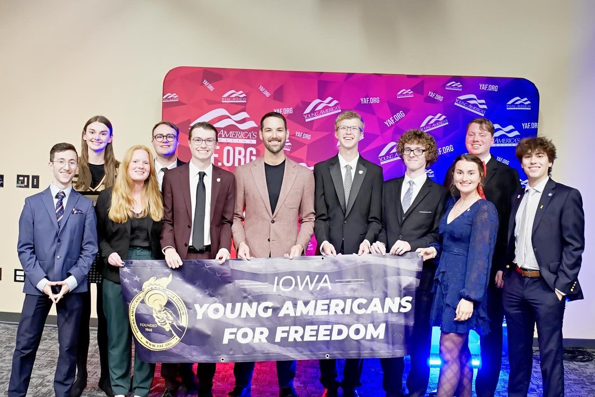 Iowa_YAF's tweet image. How To Destroy America// Americas most Dangerous Trends// 10/27/2025💕💙

On Monday we hosted the fabulous Cabot Phillips! 

YAF encourages open debate and conversation and Cabot facilitated wonderful conversation and thought provoking debate.