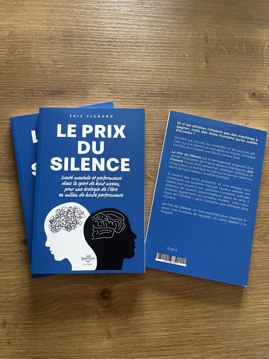 Ed_LesSportives's tweet photo. Et si les athlètes n’étaient pas des machines à gagner… mais des êtres humains qu’on oublie d’écouter ? #santementale #sporthautniveau  Eric Florand - Thérapeute TPH NTIE- Auteur  

Pour se le procurer chez tous les libraires de France ! 
Et en ligne ➡️ https://t.co/kmw56iNMh4 https://t.co/cP7OvCbSTF