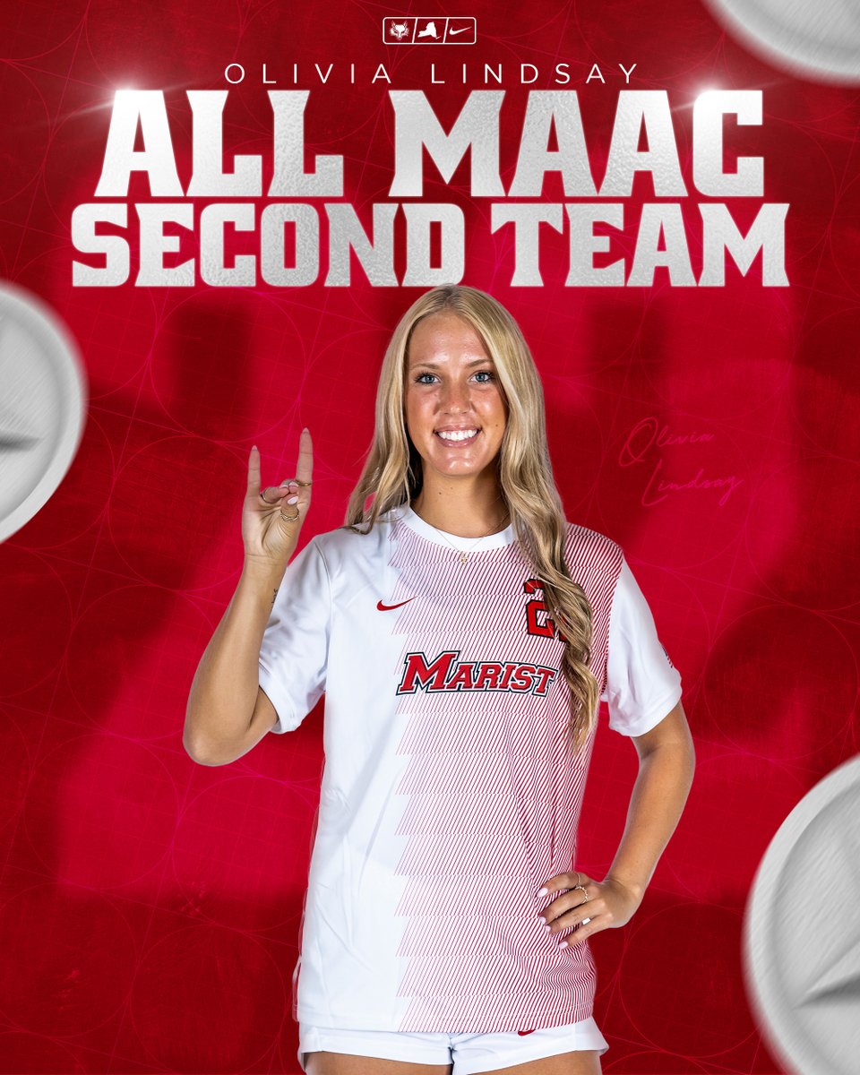 ♦️ Five goals on eight SOG
♦️ Three game-winning goals

Congratulations to Olivia Lindsay on earning All-MAAC Second Team honors!!