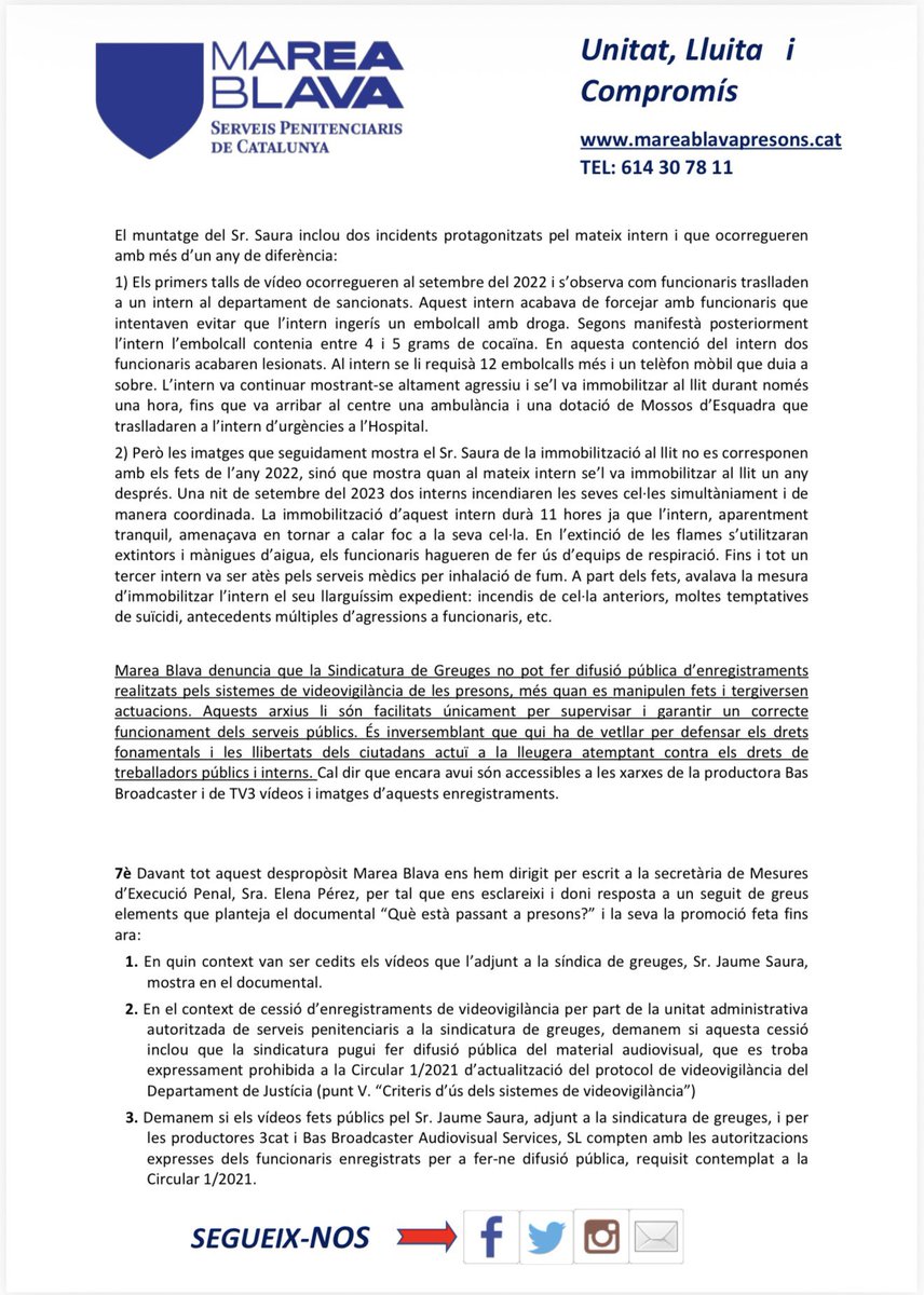 𝙼𝚊𝚛𝚎𝚊 𝙱𝚕𝚊𝚟𝚊 𝙿𝚛𝚎𝚜𝚘𝚗𝚜 tweet media