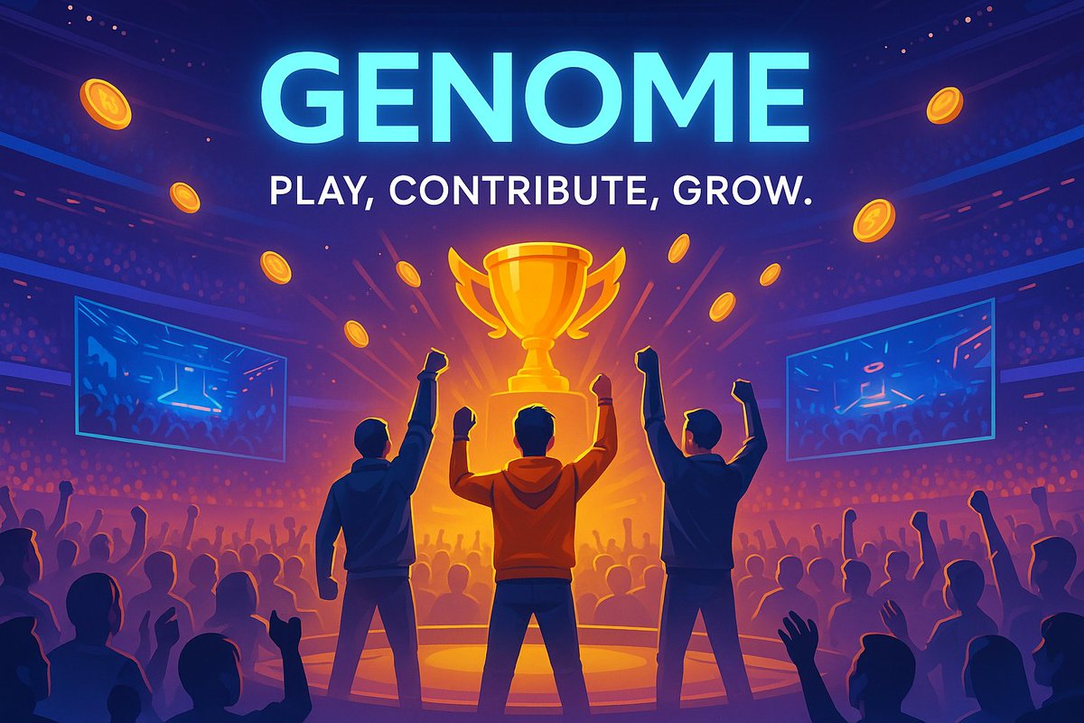 MuyideenAbd's tweet image. Obsessed with @genome_protocol&apos;s Adaptive AI vibe engagement that matters, identity that levels up with every move.  

This is Web3&apos;s future: tech that&apos;s not just smart, but yours. Personalized AF.  #Web3 #AdaptiveAI