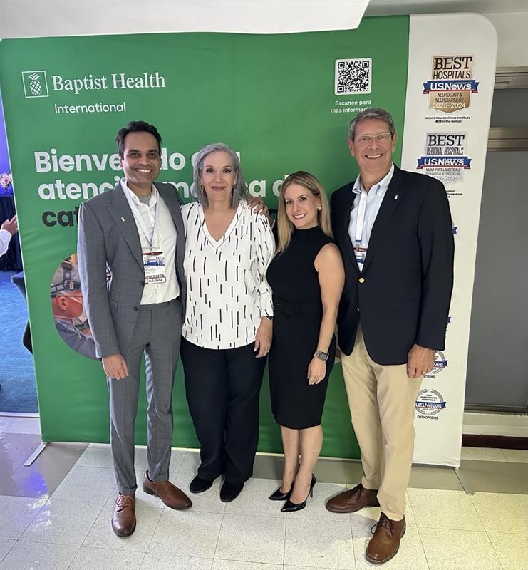 BaptistHealthSF's tweet photo. 🍍#BaptistHealthInternational was proud to have Dr. Nish Patel present at the Hospital Herrera Llerandi XXXVIII Semana Científica in Guatemala City, sharing insights on developing sustainable ECMO programs and advancing cardiovascular care through global collaboration. https://t.co/iNKkNCMZw7
