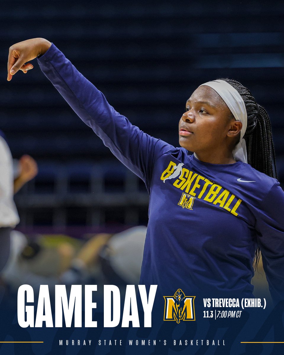 Exhibition Gameday at the Bank!

🆚 Trevecca
⏰ 7 pm CT
📍 Murray, Ky.
📺: shorturl.at/WndN5
📻: shorturl.at/DQjCJ
📊: shorturl.at/ks6R3

#GoRacers🏇