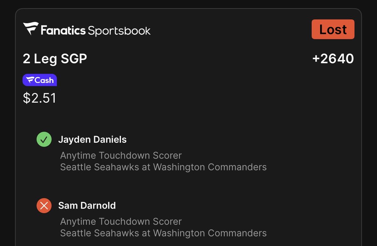 ElginWaffles's tweet photo. @DKSportsbook @FanaticsBook some of the worst bad beats of my betting career happened in the same day lol https://t.co/seAKhryVuK