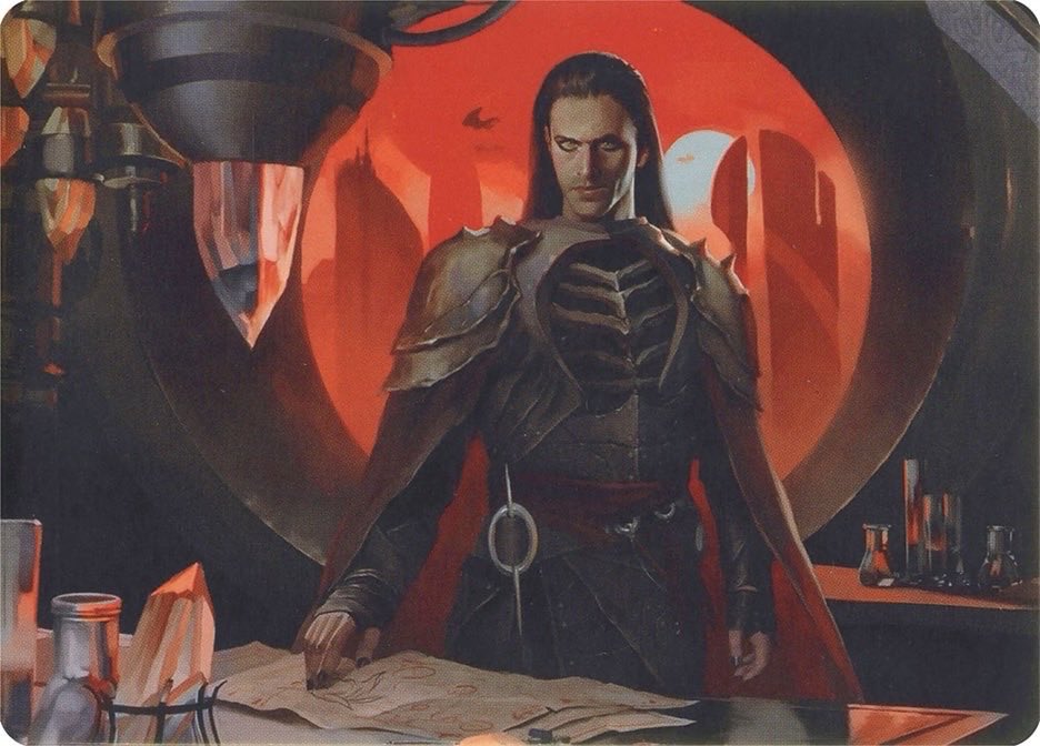 if yawgmoth wanted to compleat me idc im schlurping up the phyrexian oil. thats the daddy of machines