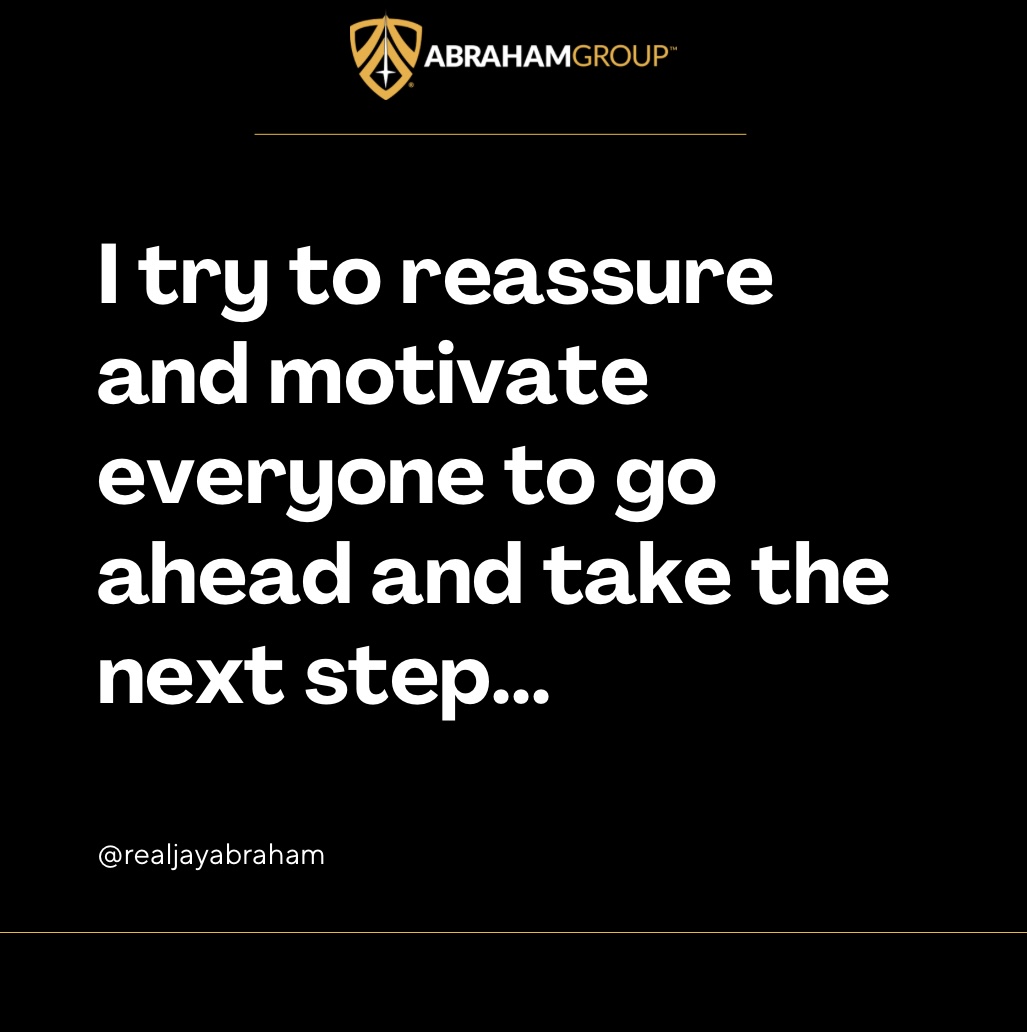 If you’re ready to take that next step and step into your next chapter with Jay Abraham, visit abraham.com to learn about how you can work with Jay and The Abraham Group today!