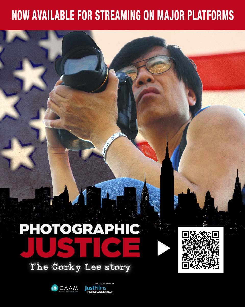 “Photographic Justice: The Corky Lee Story” is now streaming!  Please support by watching, reviewing, and spreading the news.
 
Click here to stream: photographicjustice.com/how-to-watch