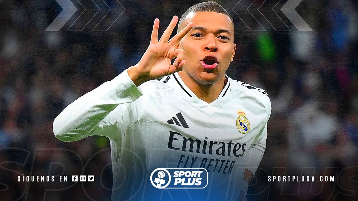 SportPlusv's tweet photo. #Deportes⚽️l Mbappé, el nuevo Rey del Bernabéu: supera los récords de Messi y Cristiano y lidera al Real Madrid con autoridad

¿Quieres saber más? Dale click al enlace 🔽
https://t.co/t3o3vYQTCM https://t.co/r9j0Q3igfS
