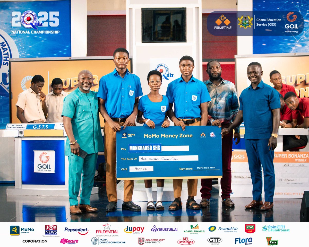 The prizes awarded to these individuals by corporate Ghana will never make sense to me. Ghs 900?? <a href="/MTNGhana/">MTN Ghana</a> you can do better.