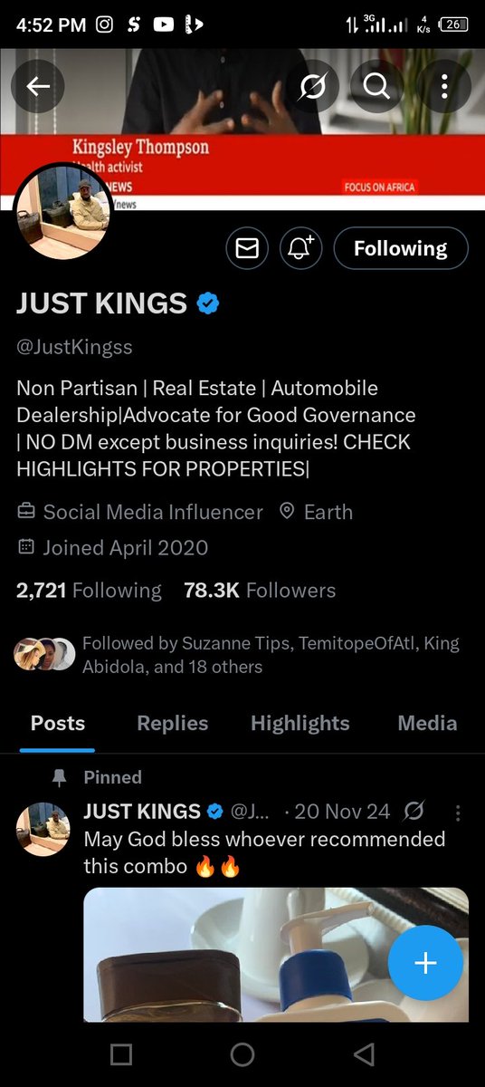 DeroyaleC's tweet photo. @JustKingss Done ✅ https://t.co/5R5U9DNLDi