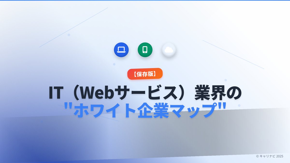 careernavi01's tweet photo. 【IT（Webサービス）業界のホワイト企業マップ】
“働きやすさ×年収”で見るリアルを1分で👇
・Googleは年収1,500万・残業15h
・メルカリは1,167万・20h
・リクルートは1,139万・22h
高収入×自由な働き方の両立がここに。
#企業研究 #27卒 #就活 #IT業界 https://t.co/zApZ8wO3HS
