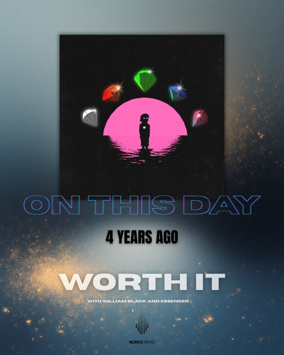 ON THIS DAY: William Black released his collab with Nurko &amp; Essenger - 'Worth It', shortly before his 2nd Album. 💧
