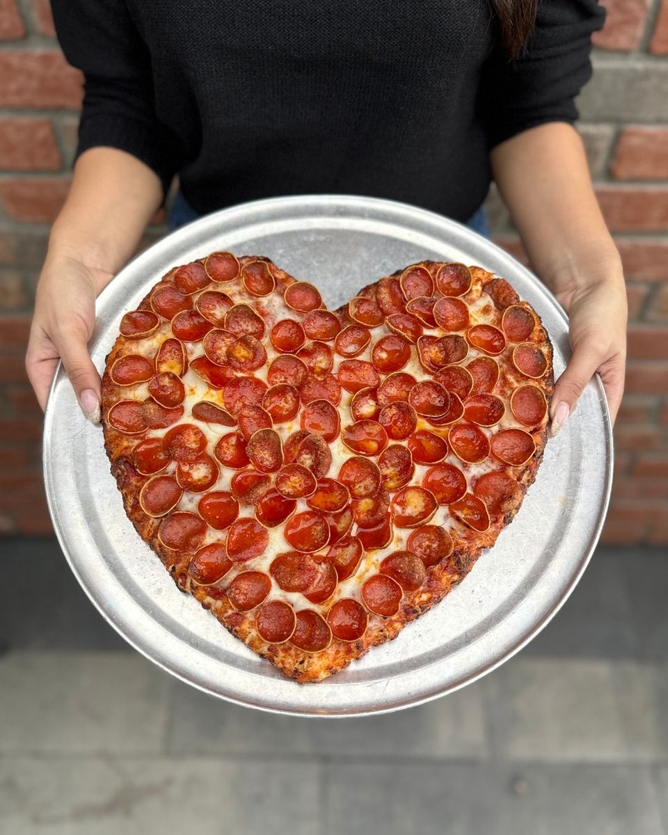 They’re back! ❤️🍕 This Veterans Month, we’re bringing back our beloved Heart-Shaped Pizzas to honor the heroes who serve our country.

For every Heart-Shaped Pizza sold, $1 will be donated to Jared Allen’s Homes for Wounded Warriors, supporting injured U.S. veterans and their
