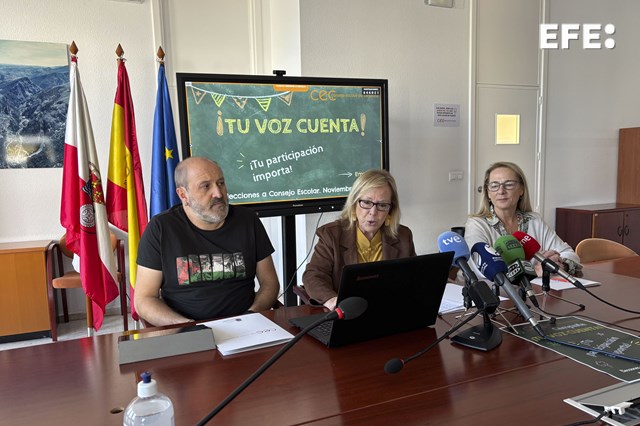 El Consejo Escolar de Cantabria ha lanzado una campaña con el objetivo de que los alumnos y las familias participen en las elecciones que tendrá este órgano en algunos centros durante este mes.

✍️📸Kike Serrano Mirones