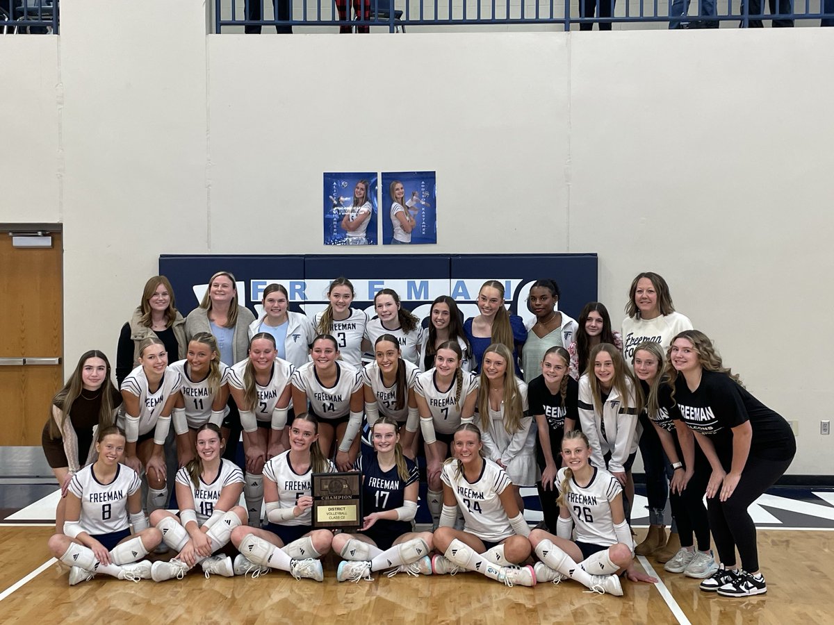 freeman_vb's tweet image. District Champions! State Bound!