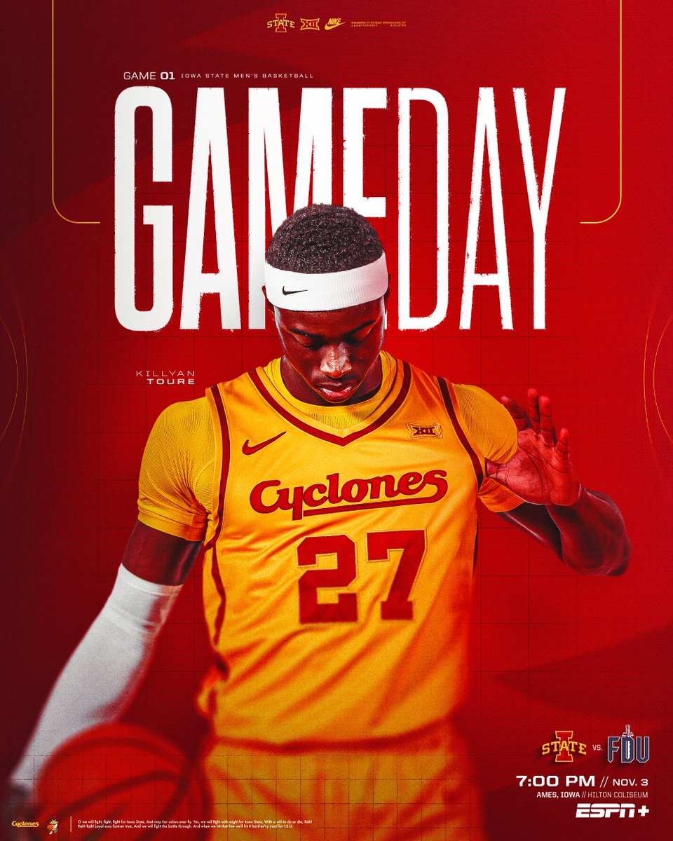 Let's Get It Started!

🔗: linktr.ee/cyclonembb

#Cyclones | #C5C | <a href="/killyan_toure/">K.M.T😈🦍</a>
