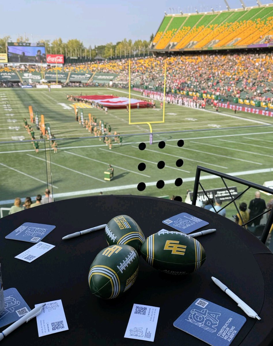 That’s a wrap on the Elks season!

As Tailgate Presenting Partner, CLRA was proud to serve hot dogs, connect with fans &amp; spotlight Alberta’s skilled trades.

Thanks to our contractor partners + <a href="/GoElks/">Edmonton Elks</a> for a great season. See you in 2026!

#CLRA #SkilledTrades #GoElks
