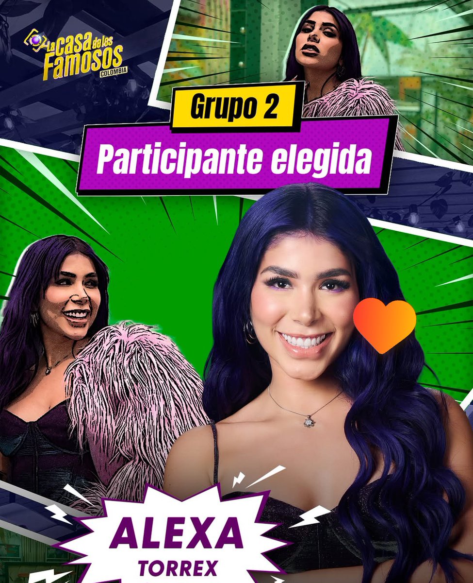Alexa Torres es la segunda famosa confirmada para #LaCasaDeLosFamososCol3 con un 65.6%! 🔥