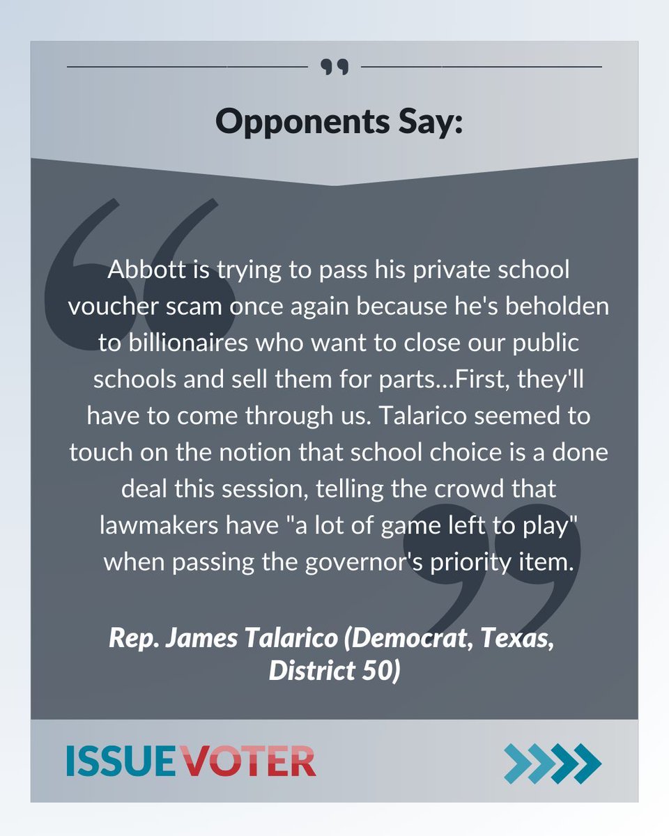 IssueVoter's tweet image. 🚨 Major changes in K–12 education may be coming to your state. 

🏫 H.R. 83 ends federal K–12 standards and expands school choice. 

Swipe &amp;amp; take action: issuevoter.org/bills/4493/hr8…📱

#SchoolChoice #CommonCore #IssueVoter @andybiggs4az @GregAbbott_TX @JamesTalarico @RepToddWarner