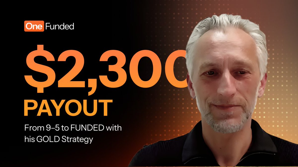 🥇From 9–5 to Funded Trader: Roland's Story!

Roland turned his full-time job into side profits –earning $2,300 payout using his GOLD strategy. 

In this video, Roland speaks about:

- No signal, no trade strategy
- His biggest trading mistakes 
- Tips for beginners &amp; his first