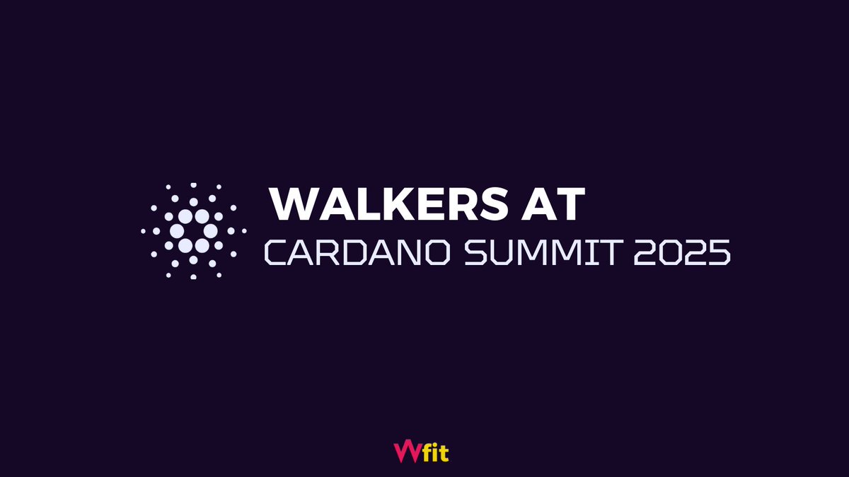Excited to announce that Walkers will be at the Cardano Summit in Berlin 🚶‍♀️🚶🚶‍♂️

If you’re attending, let’s connect — always a pleasure meeting our amazing community 💜

🏆 We’re also nominated in the “Other DApps” category for the Cardano Summit Awards 2025!

Results drop on Nov