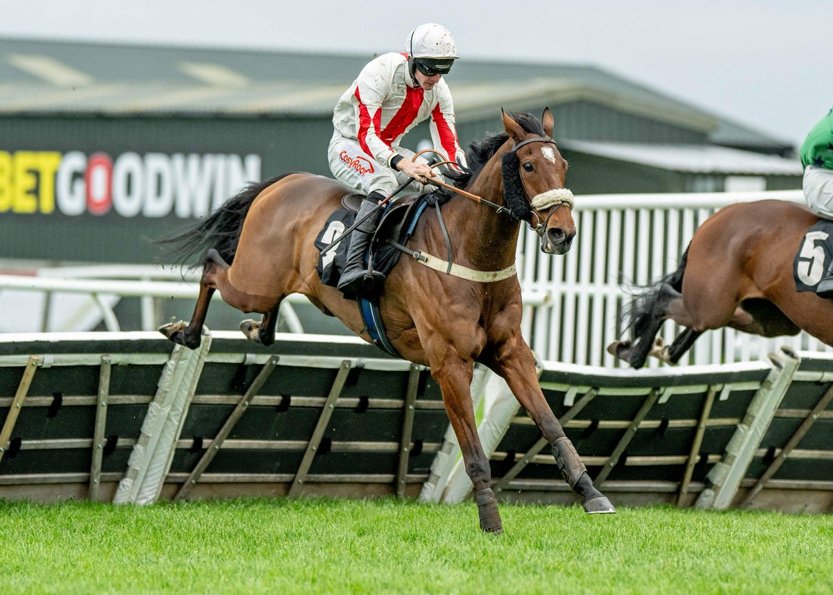 Poncho and Caoilin Quinn have won the Fully Booked Handicap Hurdle for Gary &amp; Josh Moore and Mr Steven Packham &amp; Mr Gary Moore