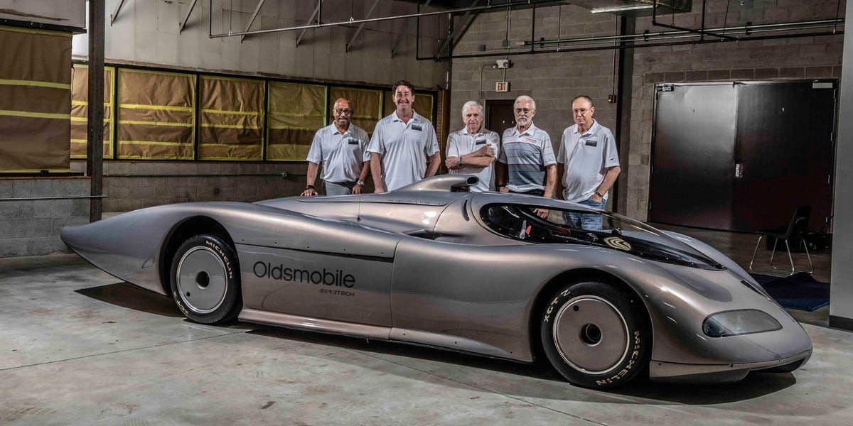 RoadandTrack's tweet photo. Aerotech Reborn: The stashed-away 257-mph GM prototypes live to drive another day. https://t.co/Q2VZ98sIny https://t.co/EIXXTjlWLQ