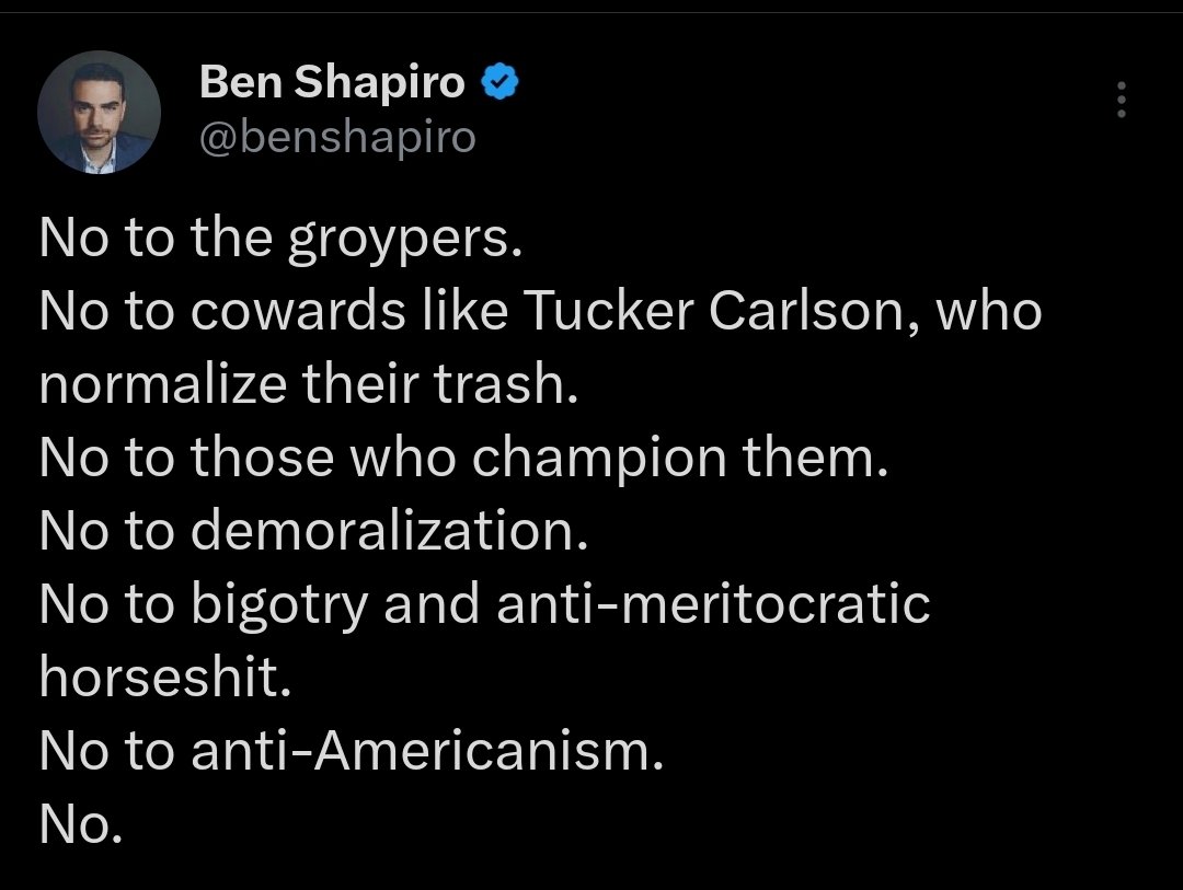 LOL Ben Shapiro just figured out that he's been supporting nazis all along