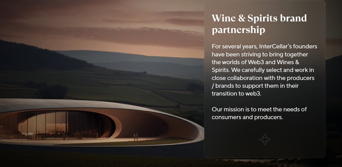 🍷 Utility Spotlight:
How InterCellar works, step-by-step 👣

Each bottle on our marketplace has a digital twin: a unique certified NFT linked to its physical bottle. 🔗

Here’s how it all comes together 👇

(1/5)