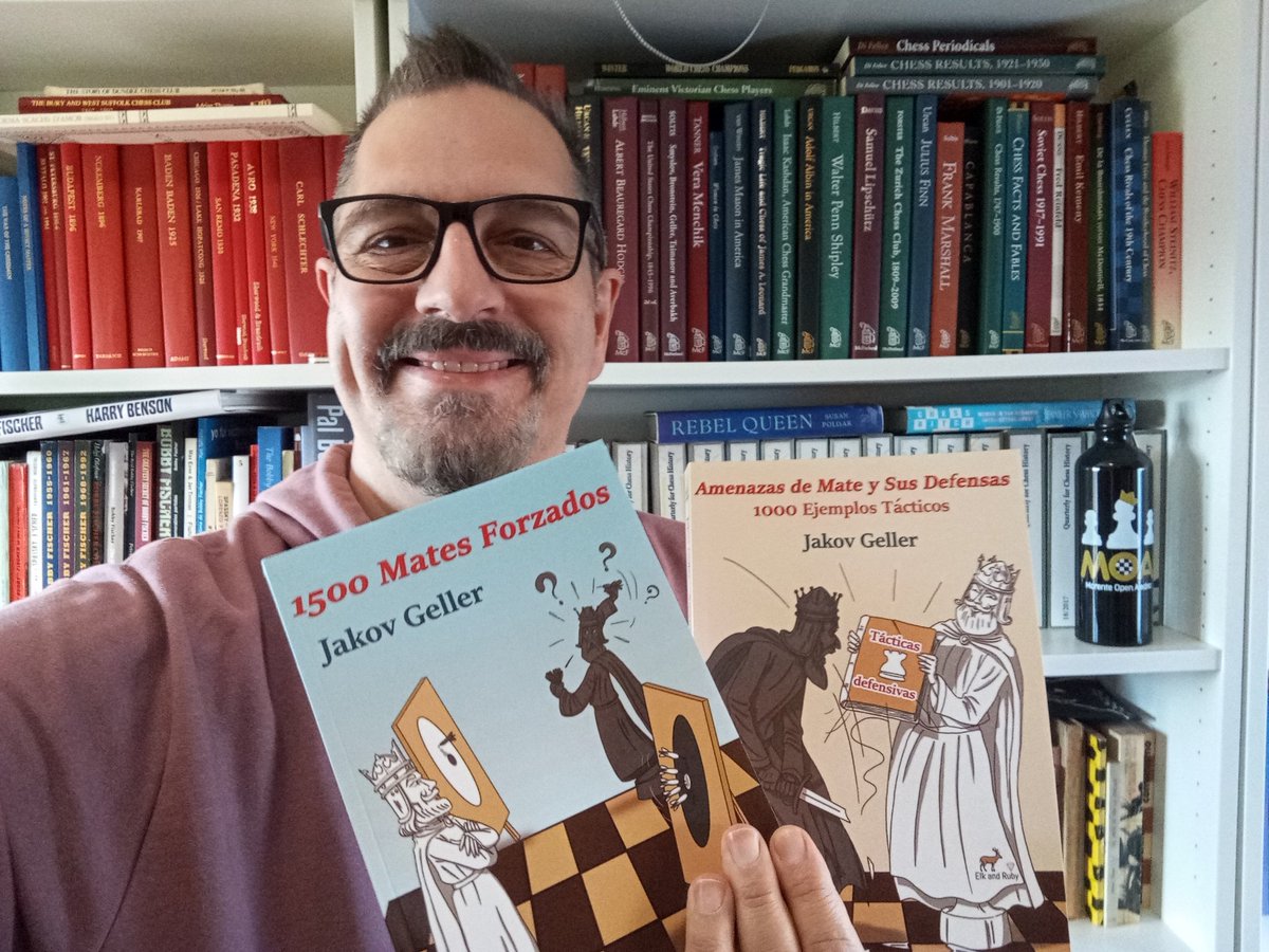 capakhine's tweet image. Hora de estudiar táctica con estas dos fantásticas novedades editoriales de @ilan_ruby