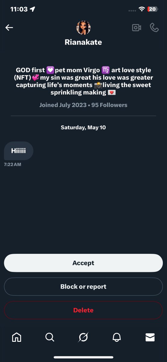 ❌ no posts no video, I don’t get the vibe she sells content maybe she just wanted to say hey ? #buyingcontent