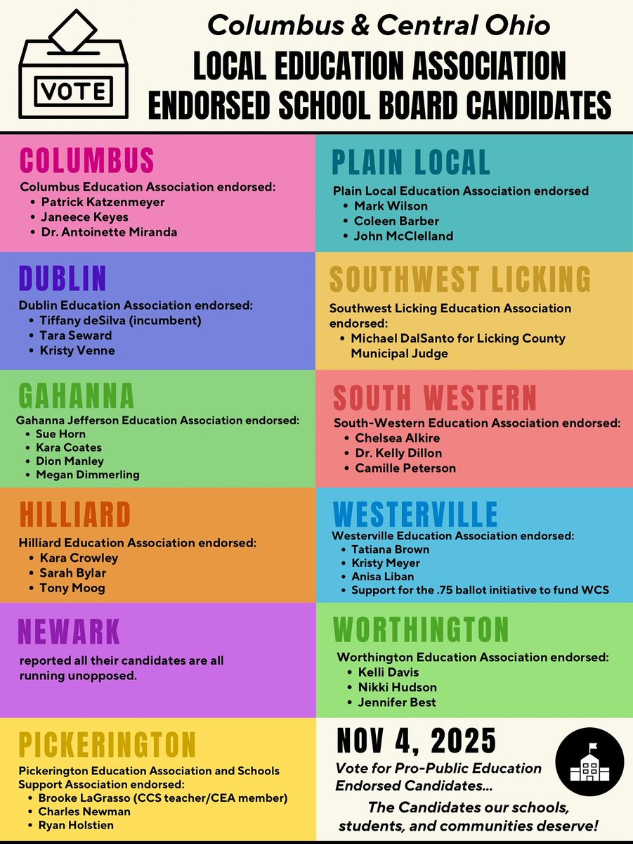 Columbus Education Association tweet media