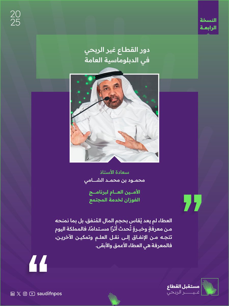 مستقبل القطاع غير الربحي tweet media