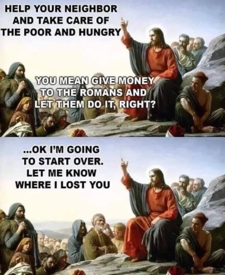 “Render unto Caesar that which is Caesar’s”

Share if you agree