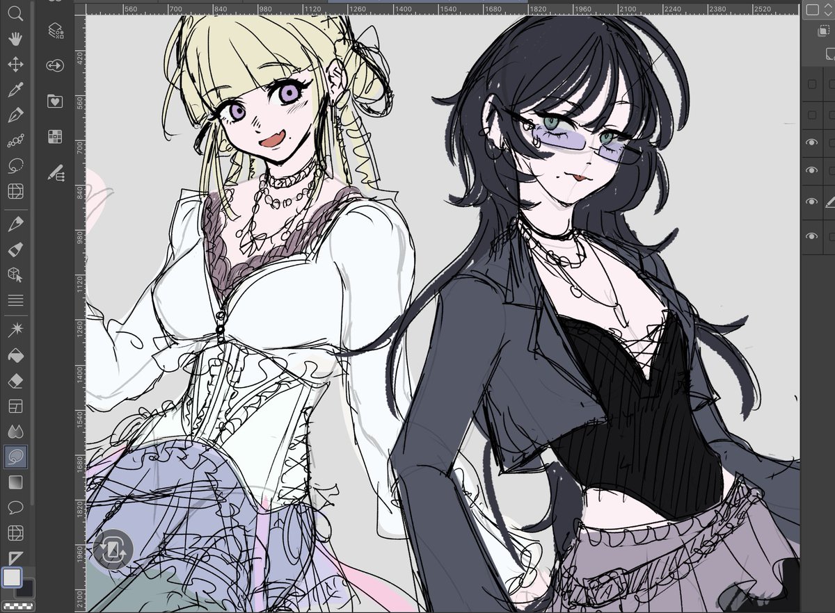 あたしはいつになったらこの子を書き終えるんや
はよしてくれ

#wip