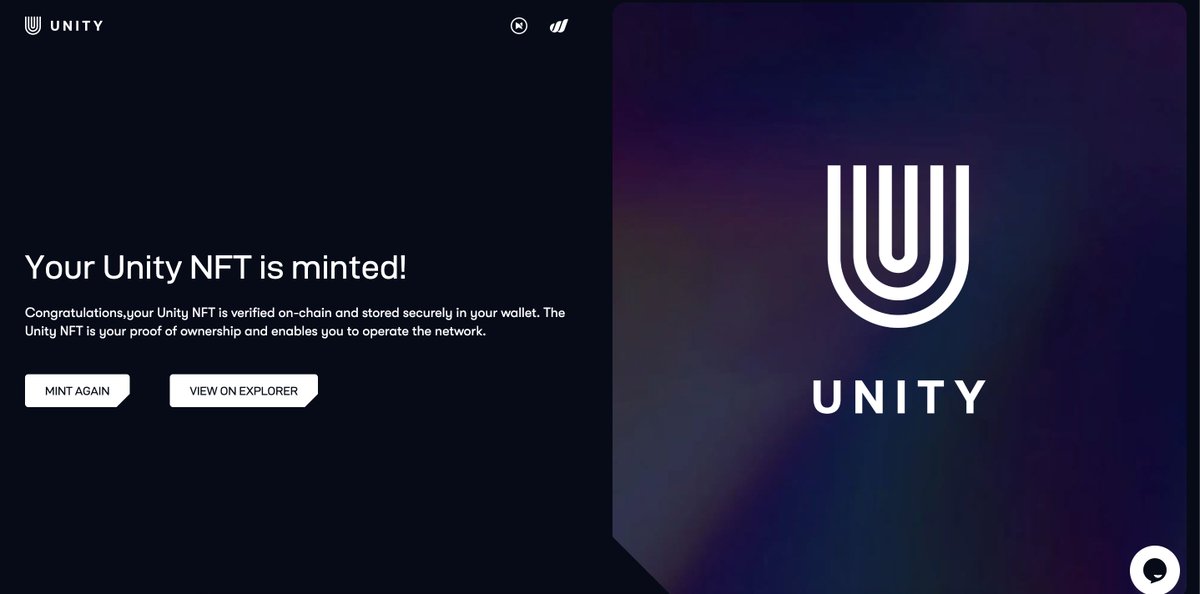 mAYA_earthnode's tweet photo. Unity Node Minted! Thank you @CloverNodes for answering my questions. https://t.co/LXaYSuSzOQ