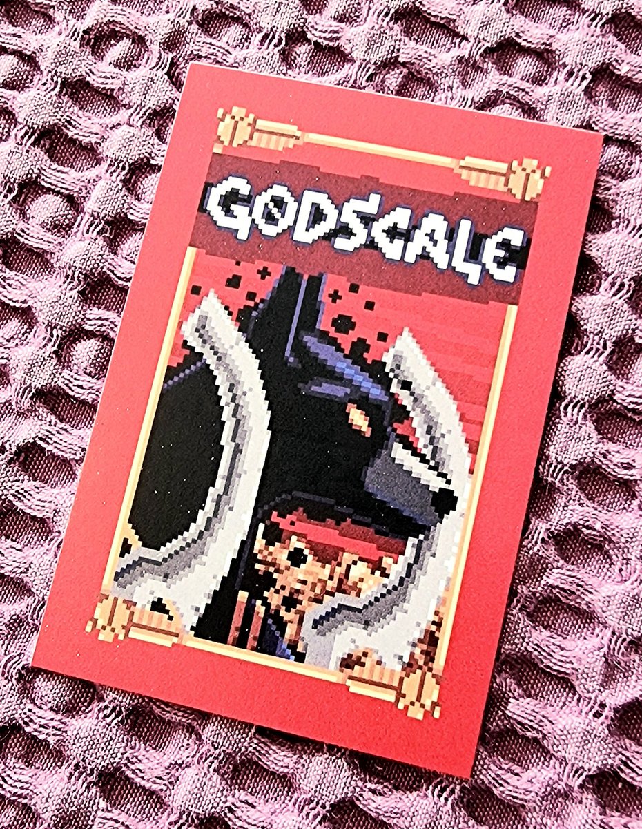 pixelcrowngames's tweet image. Physical business card
#GODSCALE #videogame #Entrepreneur #Professional #Design