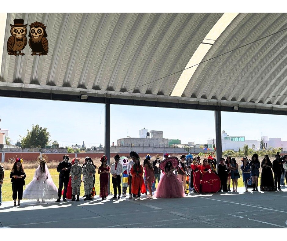 📷📷 Concurso de Catrinas y Catrines 2025 📷📷
El día de hoy, 31 de octubre de 2025, se llevó a cabo el tradicional Concurso de Catrinas y Catrines en el turno matutino, una colorida celebración que destacó por la creatividad, el arte y el entusiasmo de nuestros estudiantes. 📷📷