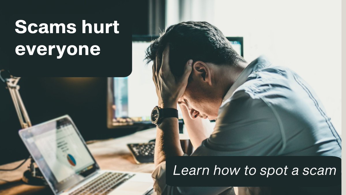 📷   Energy     scams are on the rise and can affect anyone, of any age.
 
  Learn how to spot a scam, and     keep everyone safe. 
 
        oeb.ca/consumer-infor…     #NationalCommunitySafetyandCrimePreventionMonth