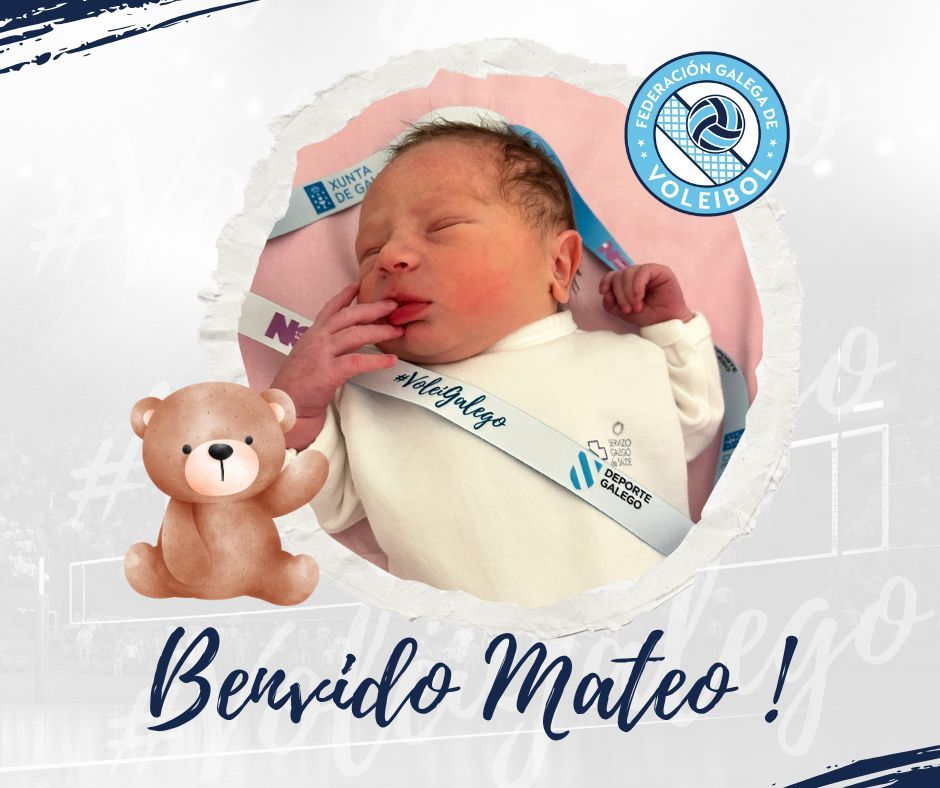 VoleiGalego's tweet image. 🤰🏼 🏐 Entre planificacións, adestramentos e follas de rotación do CESA 25… había outro proxecto en marcha! 
🤗 Noraboa, Carol e Roney, pola mellor das incorporacións á vosa familia, e tamén ao #voleigalego ! 

💙Benvido Mateo💙