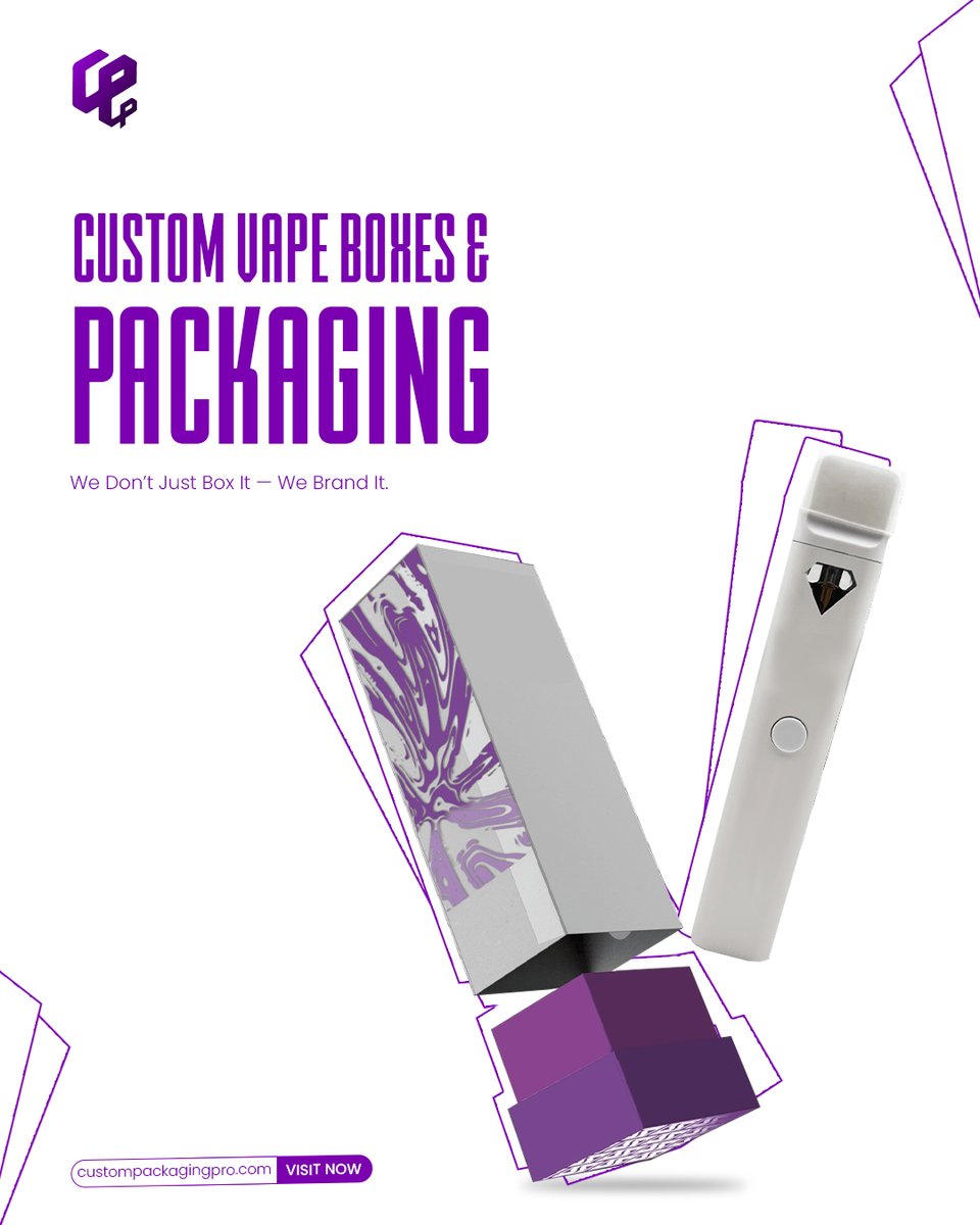 cppro_official's tweet image. Your vape box IS your brand. Data shows premium packaging directly boosts sales and builds consumer trust. Stop blending in.

We deliver high-ROI custom packaging for serious US brands. Ready to upgrade? DM us or call us at (346) 396-3327.

#CustomPackagingPro #VapePackaging