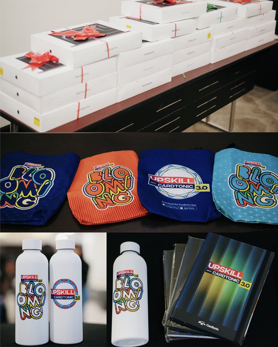 cardtonic's tweet image. This was one for the books. ❤️
#Usecardtonic #UpskillwithCardtonic #UpskillPrizeGivingCeremonyRecap